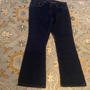 Lauren Jeans Women's Dark Blue Bootcut Jeans $25 size 14